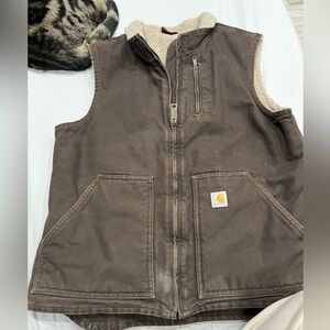 Brown Carhartt Vest